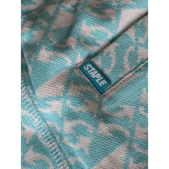 Jeff Staple Pigeon Men’s Sweat Shorts Green Size Medium NWT MSRP $68 - Picture 8 of 9